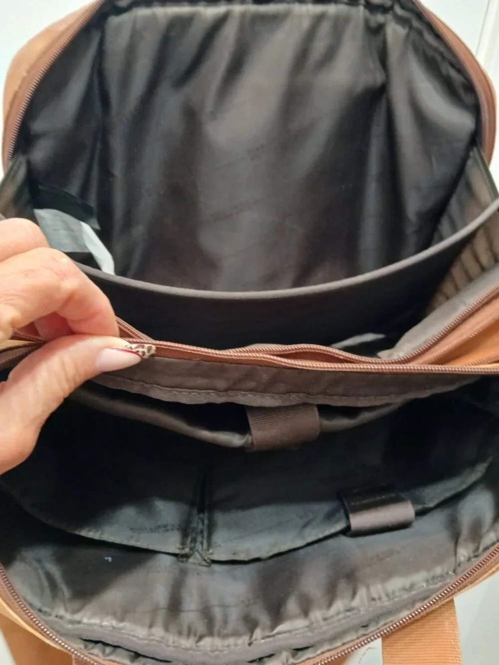 Kenneth Cole Leather Attache
